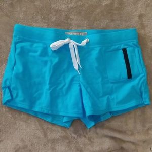 Taddlee Swim Trunks Briefs Brazilian Aqua Blue S